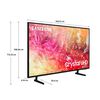 LED 85" Samsung Crystal DU7000 Smart TV 4K UHD 2024