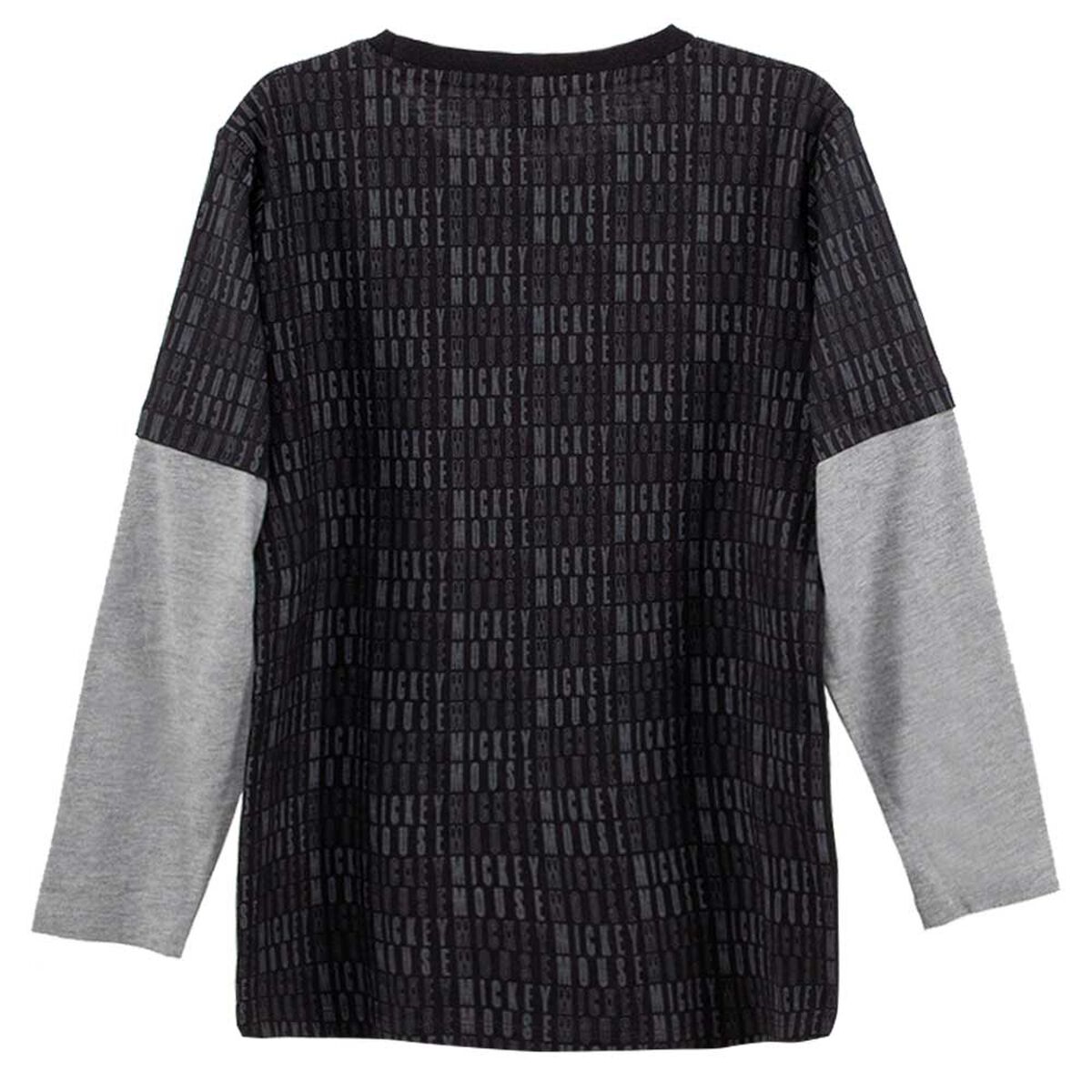 Polera Manga Larga de Algodón Niño Mickey