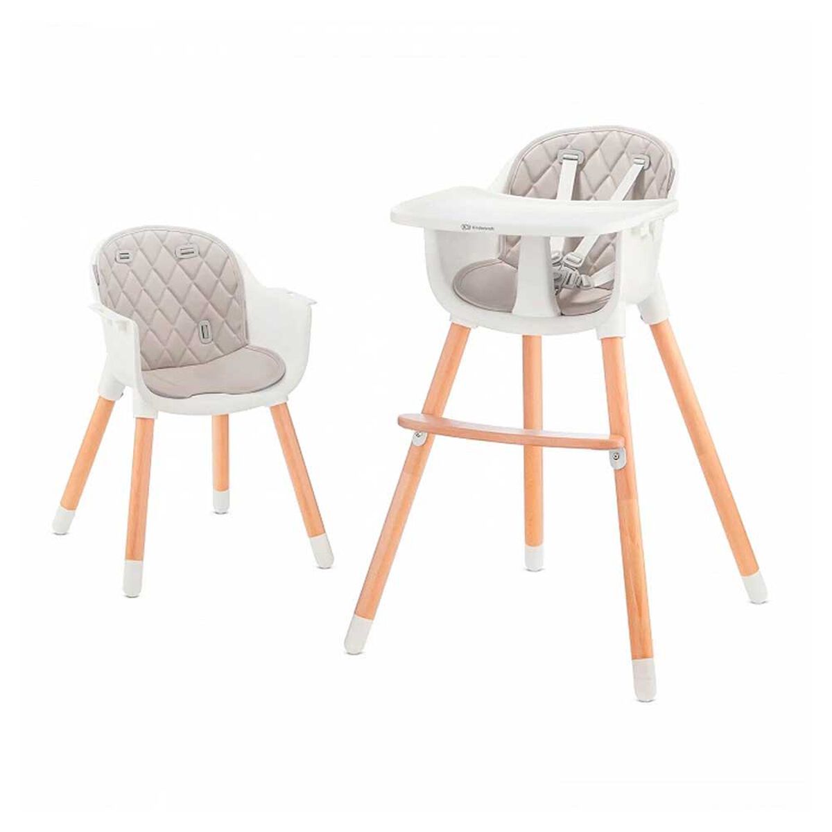 Silla de Comer Sienna Gris Kinderkraft