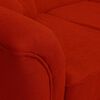 Juego de Living Elegant Detail Oregon  Sofá 3 Cuerpos + Dos Sillones 1 Cuerpo Rojo