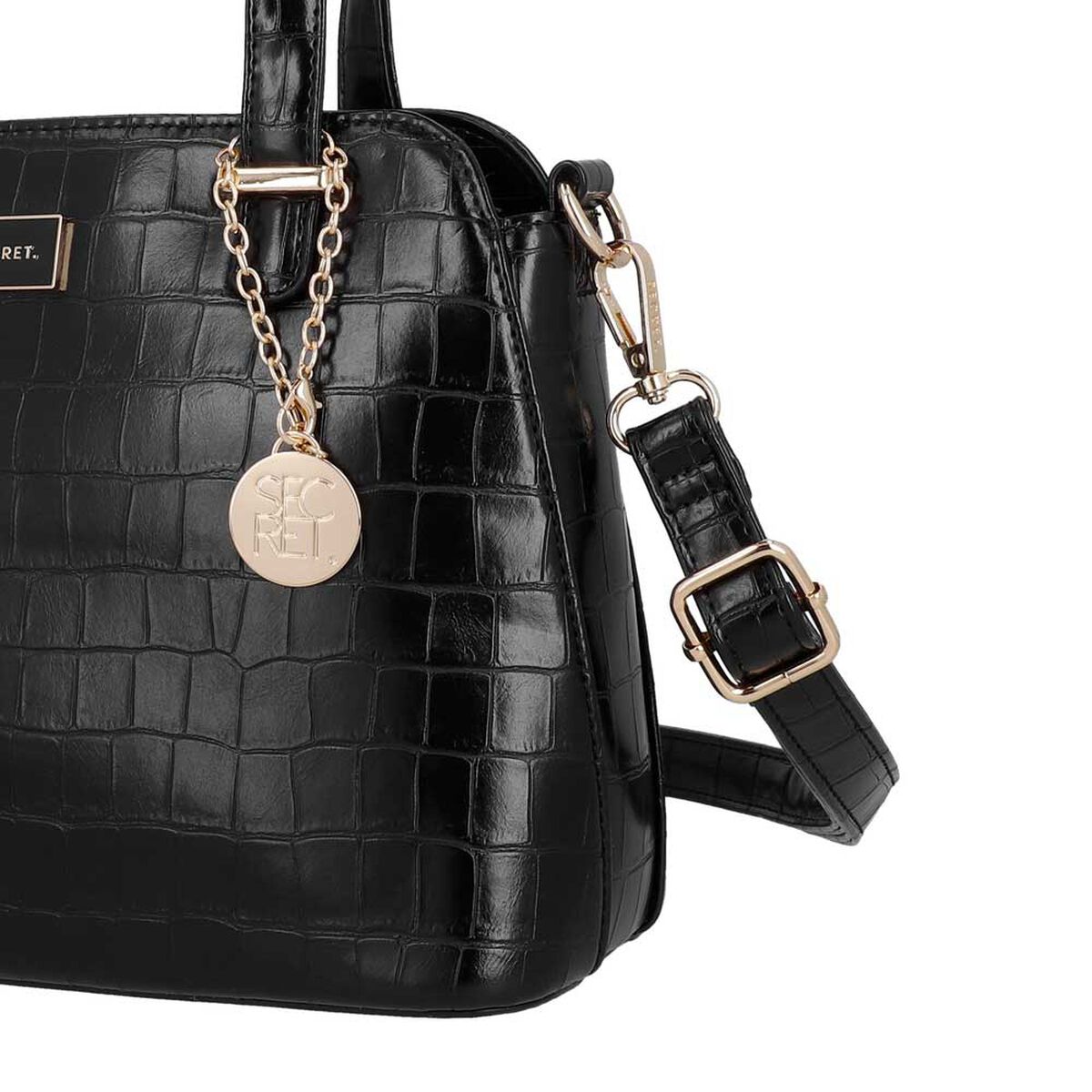 Cartera Bandolera Secret Osaka SC7 Mediana Negra