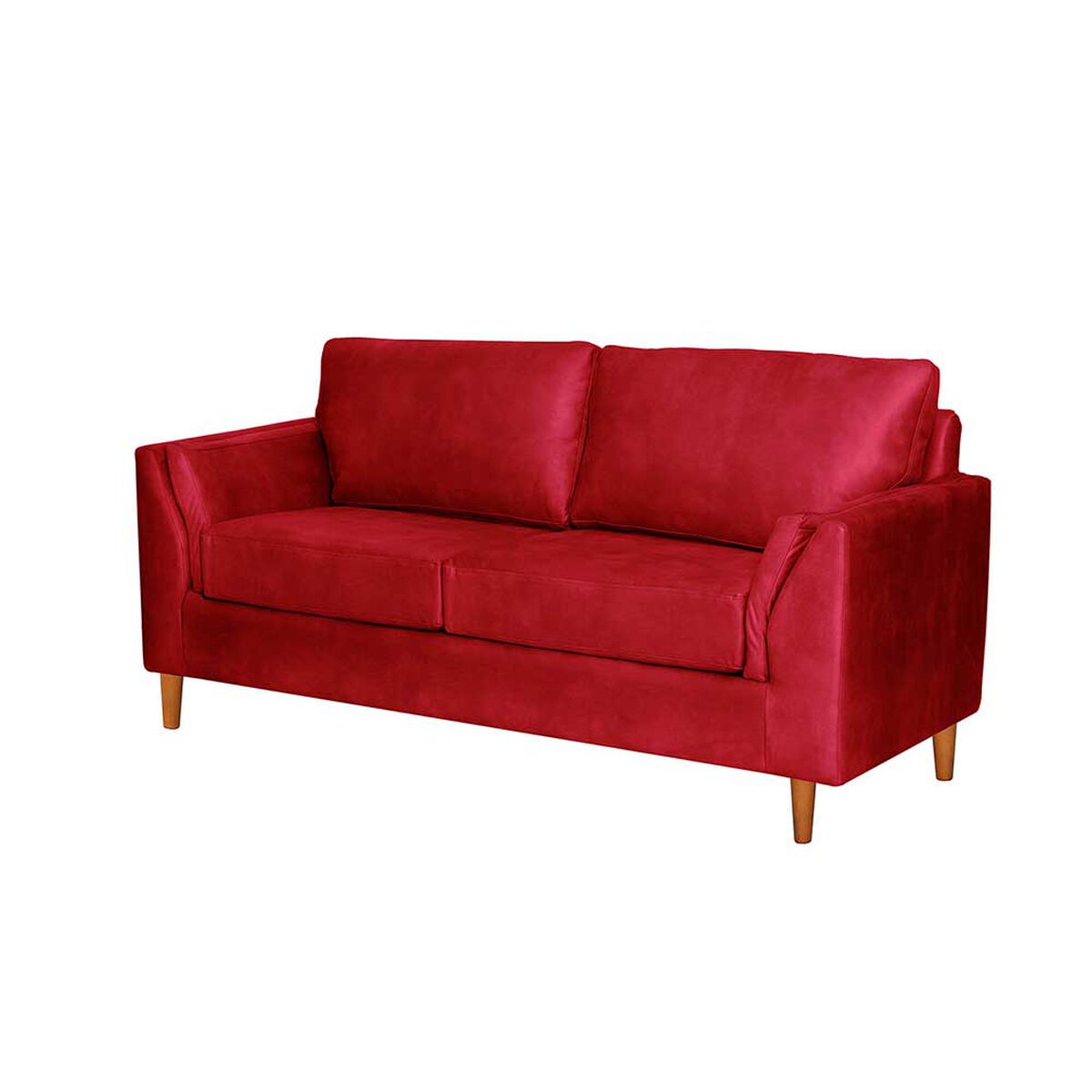 Sof&aacute; Latam Home Milan 2 Cuerpos Rojo