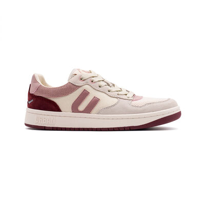 Zapatilla Urbana Mujer Urban Authentic Off White Pink