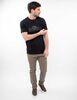 Polera Con Estampado Slim Manga Corta Hombre Zibel