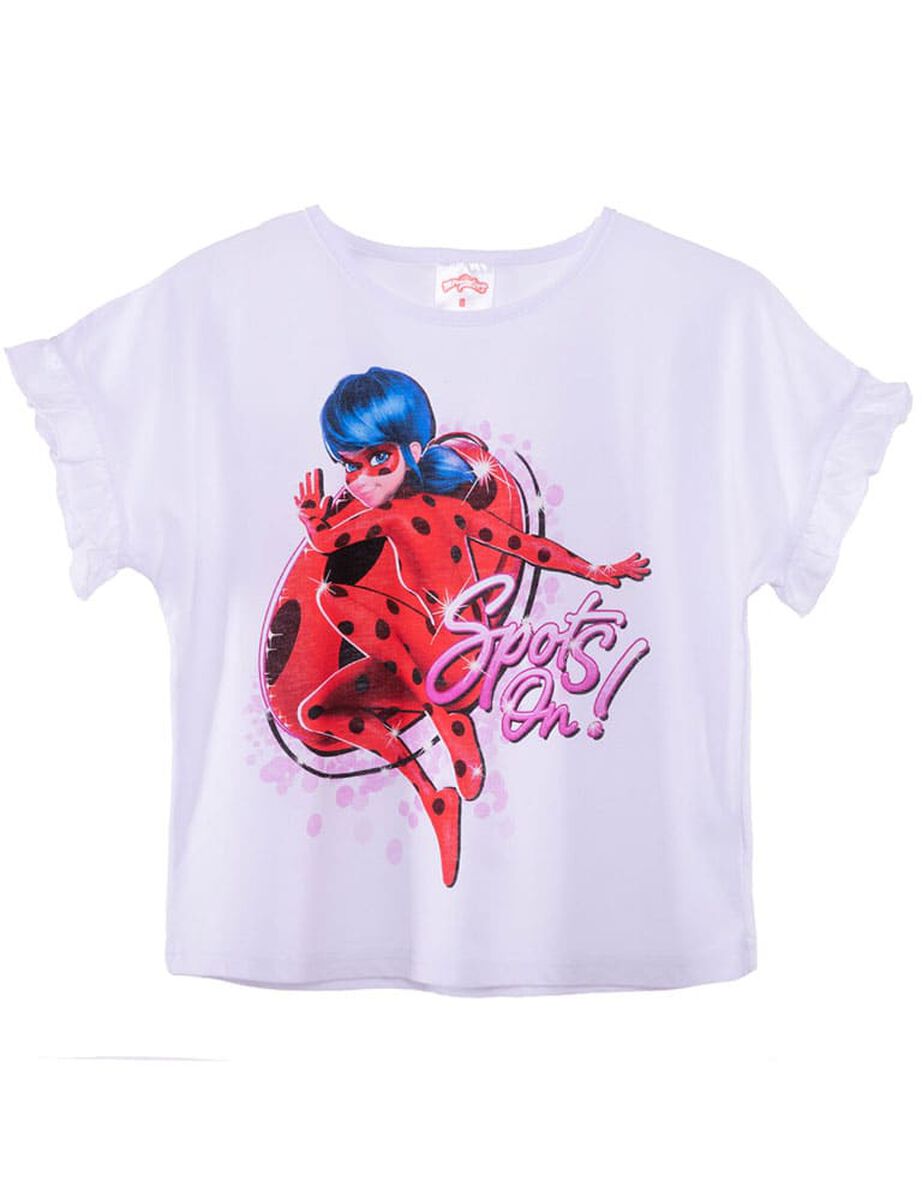 Polera de Algodón Lady Bug Niña Lady Bug