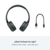 Audífonos Bluetooth Over Ear Sony WH-CH520/BZ Negros