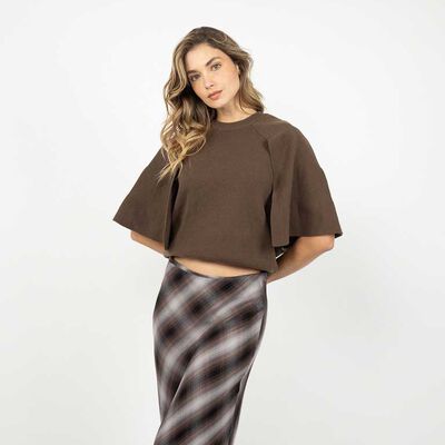 Sweater Manga 3/4 Mujer Zibel