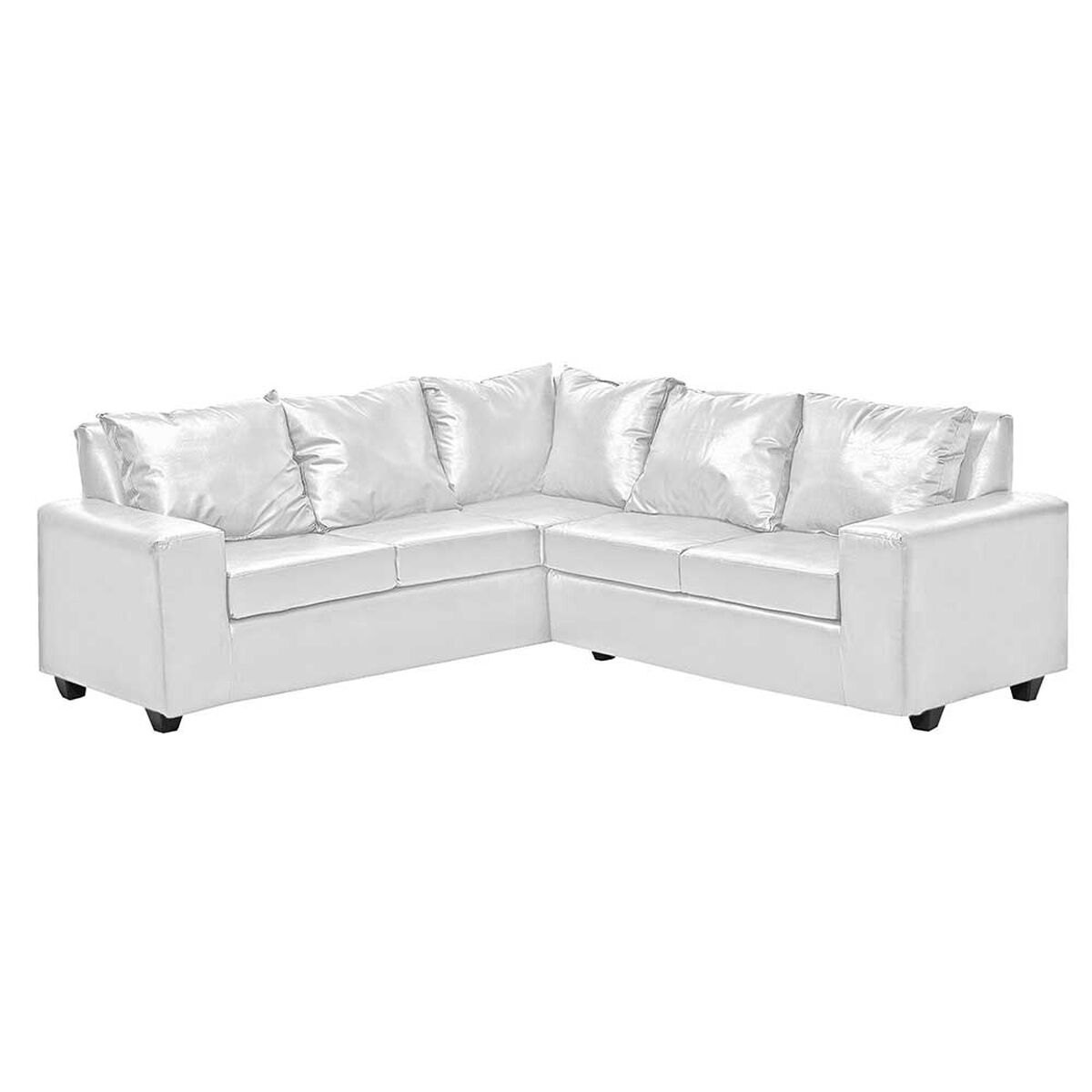 Sofá Seccional Innovamuebles Kahlo 5 Cuerpos Blanco