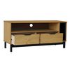 Rack TV Vekkahome Arenas Hasta 43" Café