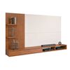 Panel TV Vekkahome Bento Hasta 60" Blanco Café