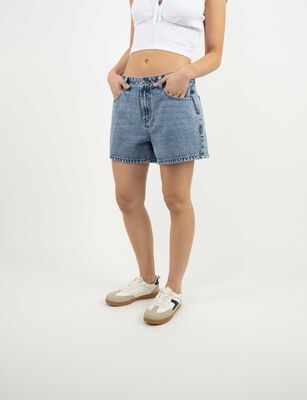 Imagen 1 del producto Short Corto Mujer Icono Azul-Oscur