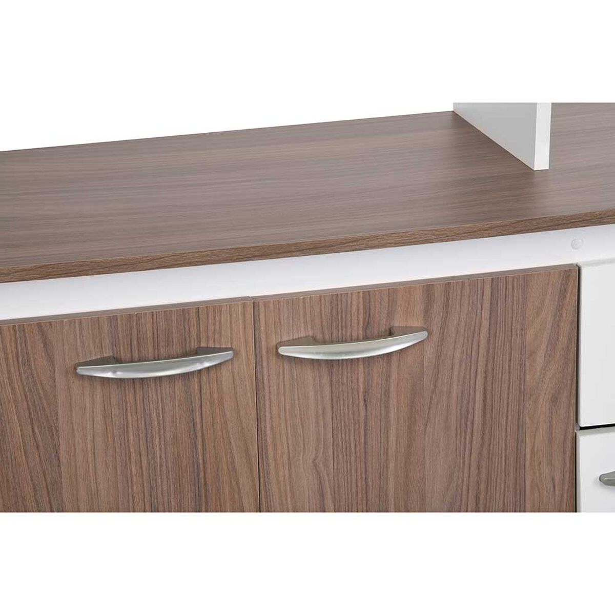 Mueble de Cocina CIC Paula Nogal Africano Blanco 1 Cajón