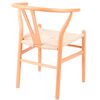 Pack de 2 Sillas Novahus Wishbone Natural
