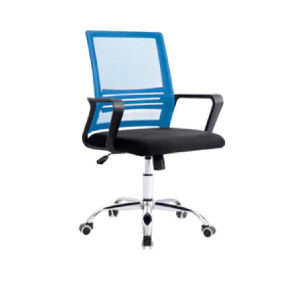 Silla de Escritorio Arthome Santiago Negra Azul