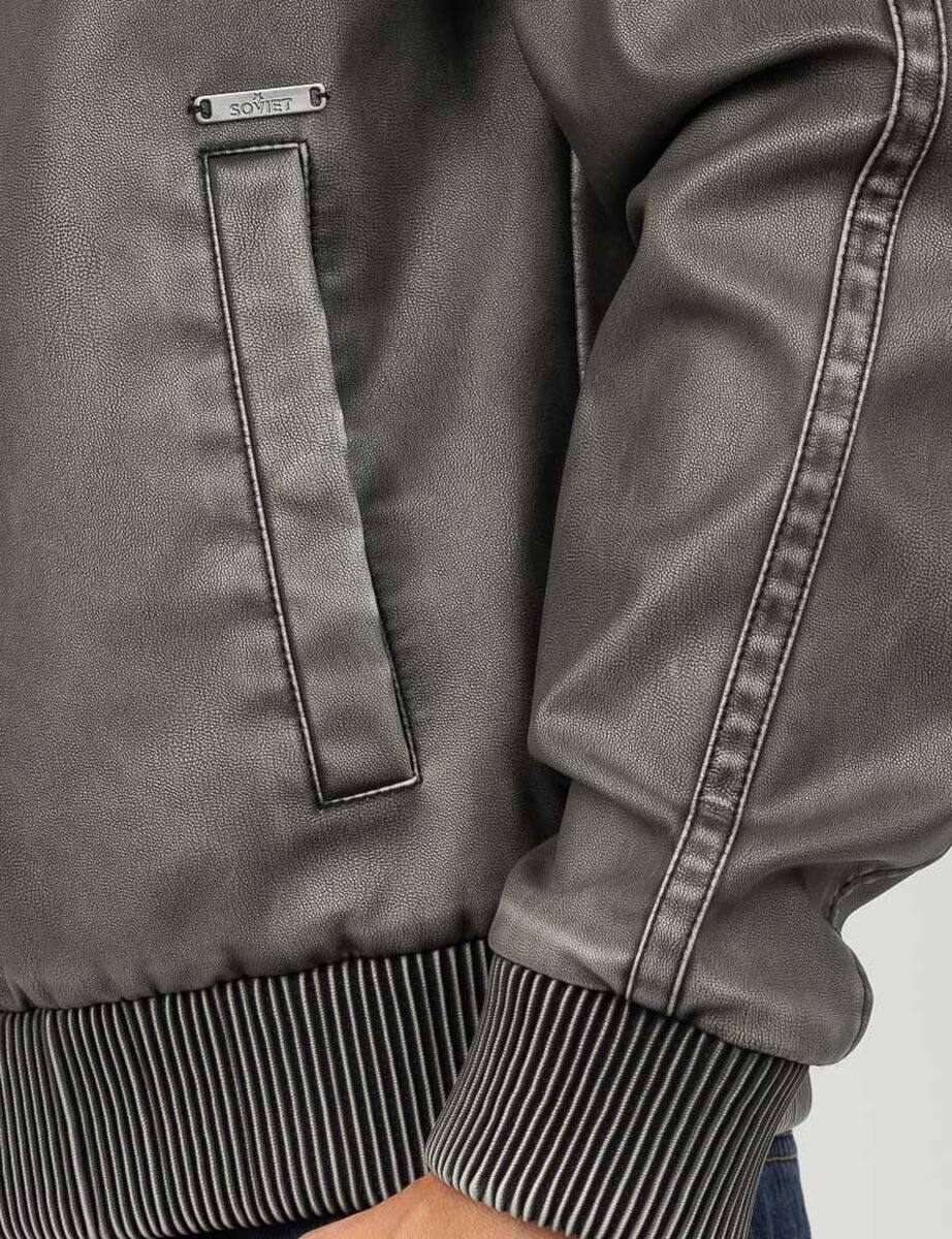 Chaqueta Ecocuero Hombre Soviet