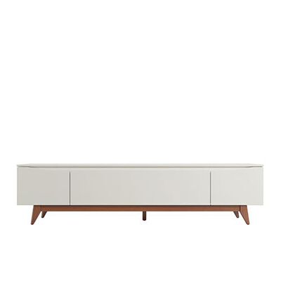 Rack TV Decocasa Flyn Hasta 75" Blanco