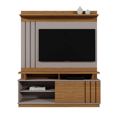 Home TV Vekkahome Goias 55" Pulgadas Café