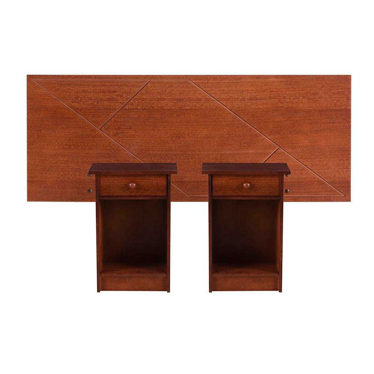 Respaldo 2 Plazas + 2 Veladores CIC New Villarrica