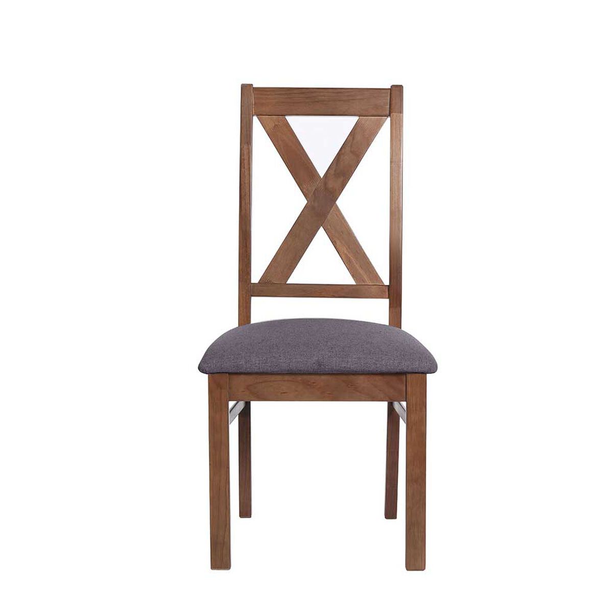 Juego de Comedor Latam Home Alicante 6 Sillas Gris Oscuro