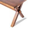 Juego de Comedor Latam Home Sevilla Cadiz 2 Sillas + 2 Bancas Lino Natural