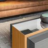 Mesa de Centro Onessta Milao Gris