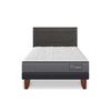 Cama Europea CIC 1,5 Plazas Anatomic + Respaldo Villarrica