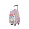 Pack Mochila Con Ruedas Niña New Run Rosado M Xtrem