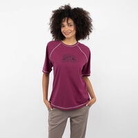 Polera Deportiva Mujer Lotto Dark Pink, Emerald, Gris Melan, Negro, Verde