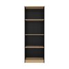 Estante TuHome Home E1 5 Repisas Wengue Fresno Europeo
