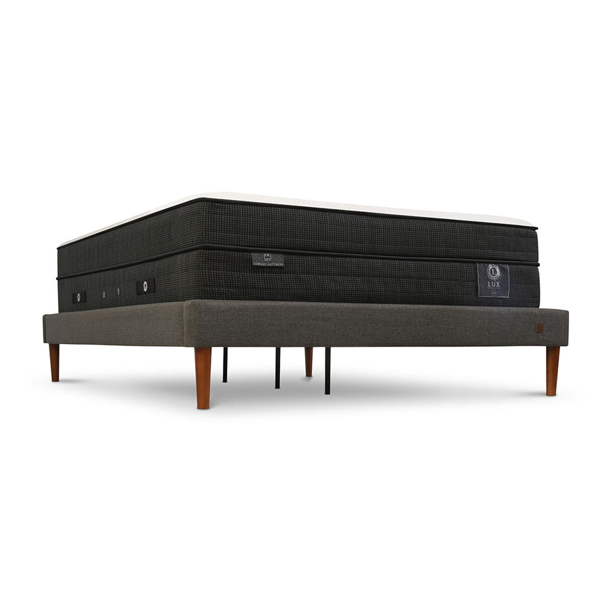 Cama Europea CIC 2 Plazas Curve Lux