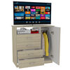Cómoda TV TuHome Z-91 4 Cajones Hasta 40"