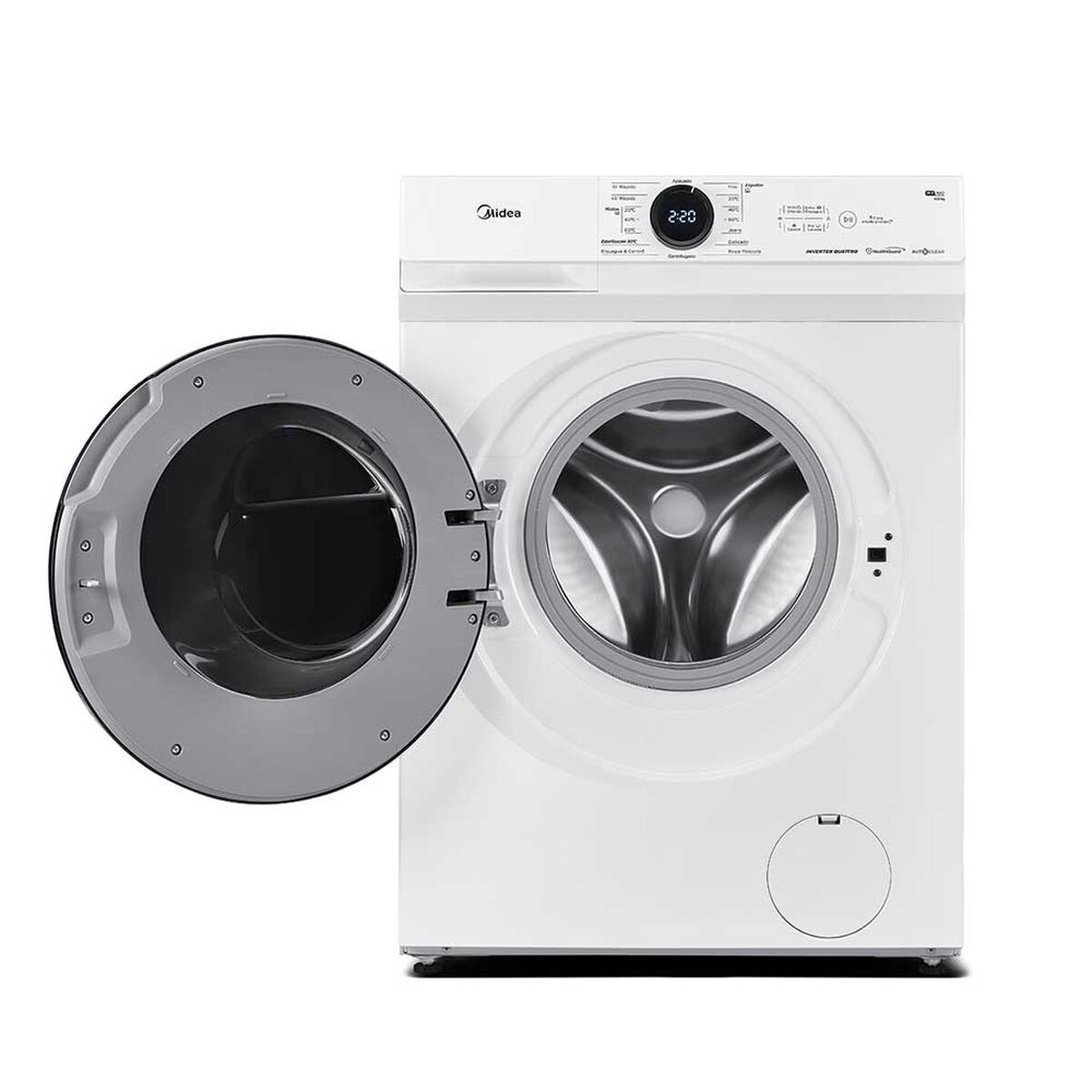 Lavadora Automática Midea MF100W125B/W 12,5 kg