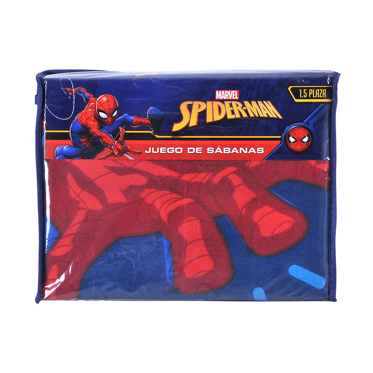 Juego de sábanas Disney 1,5 Plazas Spiderman-City
