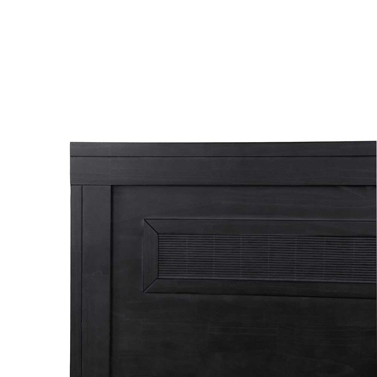 Cama Europea CIC Base Dividida King S&uacute;per Premium + Respaldo Milan Negro