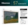 QLED 55" Hisense Canvas TV 55S7N Smart TV 4K UHD