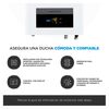 Calefont Gas Licuado Midea MGWH13-26EQPCLW-GL Tiro Forzado 13 lts.