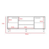 Combo Rack TV + Bar TuHome Kaia