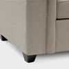 Sofá Mons Sicilia 3 Cuerpos + Dos Pouf 1 Cuerpo Beige