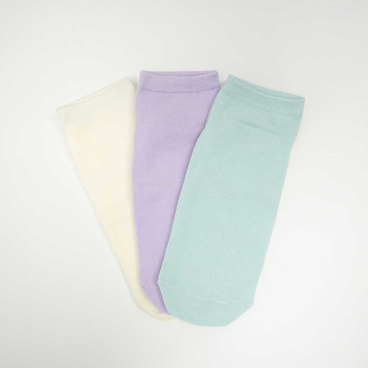 Pack 3 Calcetines Corto Mujer Icono