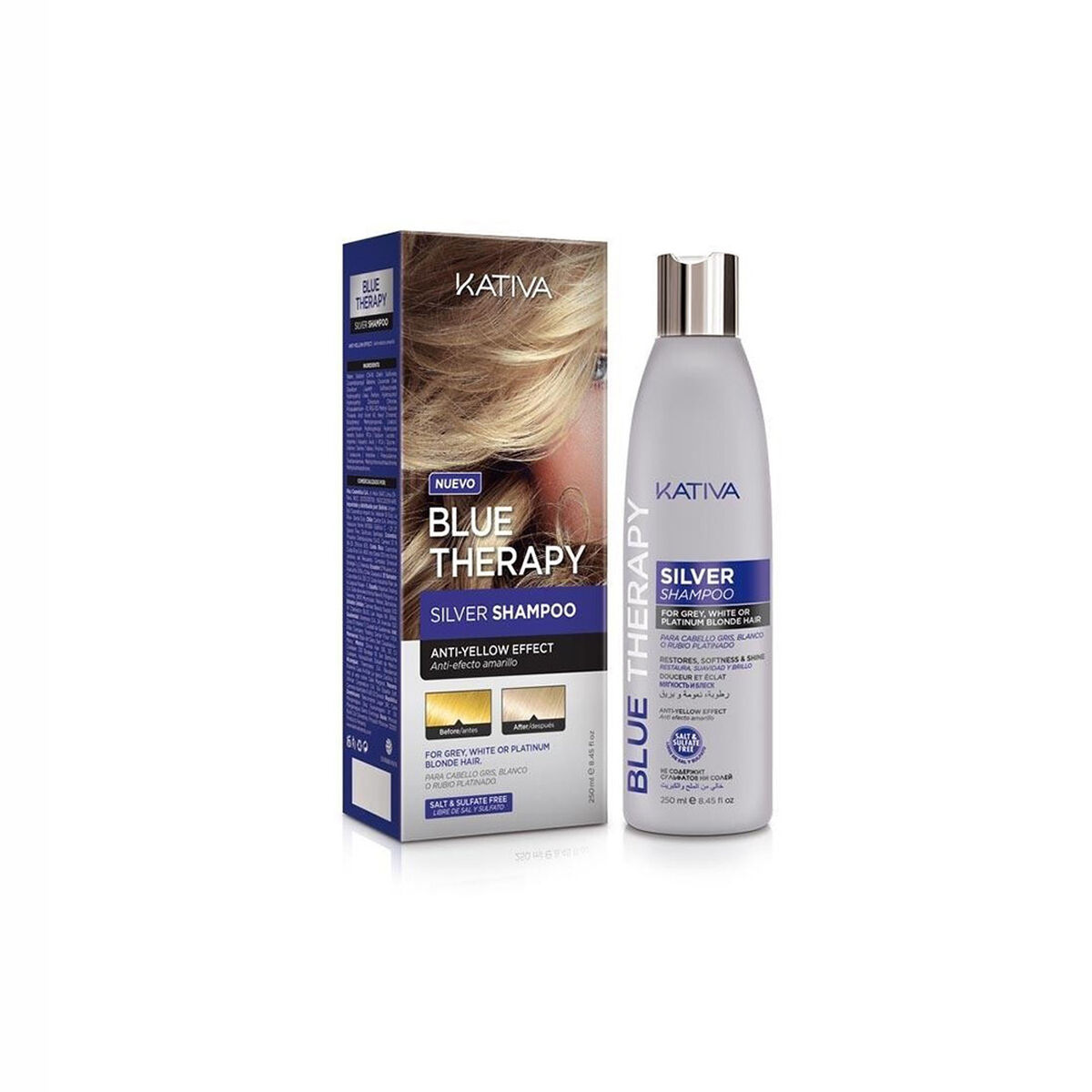 Shampoo Kativa Blue Therapy 250 ml