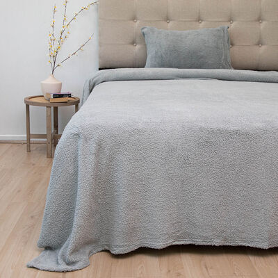 Imagen 2 del producto Juego de Sábanas Chiporro Doral 1,5 Plazas Senses Gris Claro