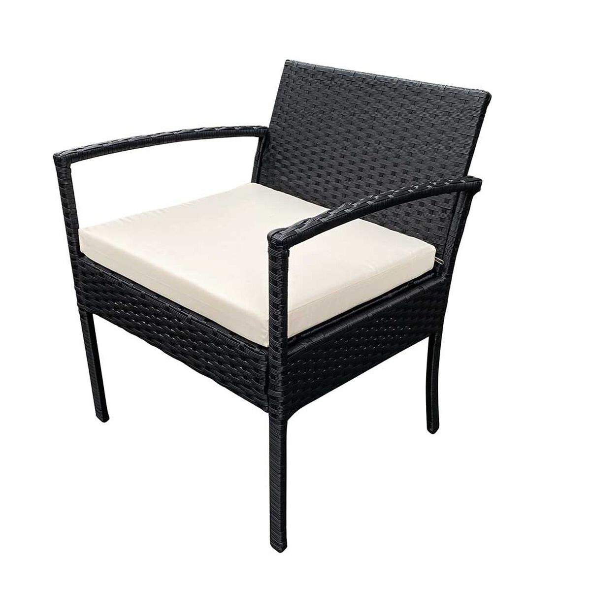 Set Terraza Di Poretti Design Livorno 2 Personas Negro