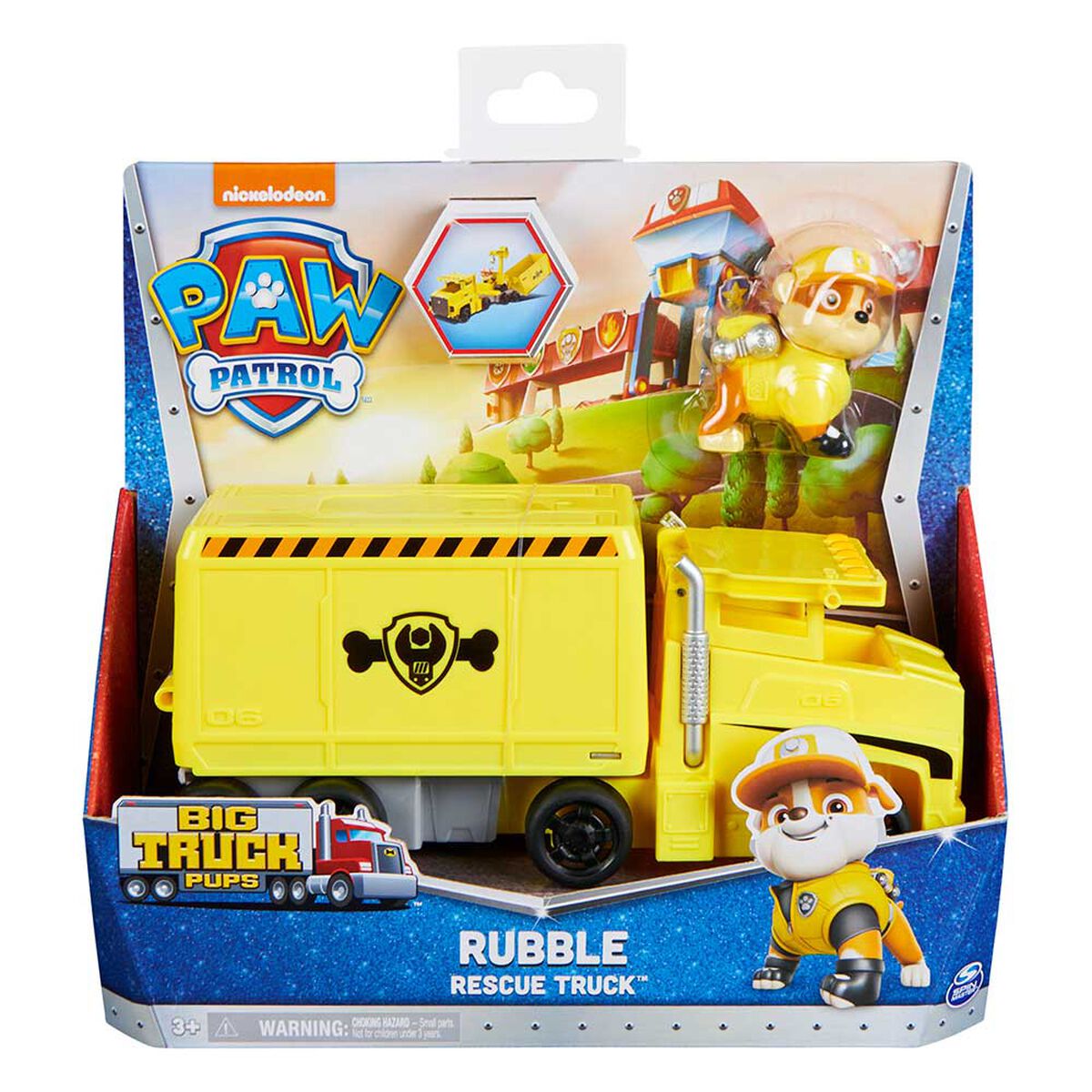 Camión de Rescate Rubble Paw Patrol