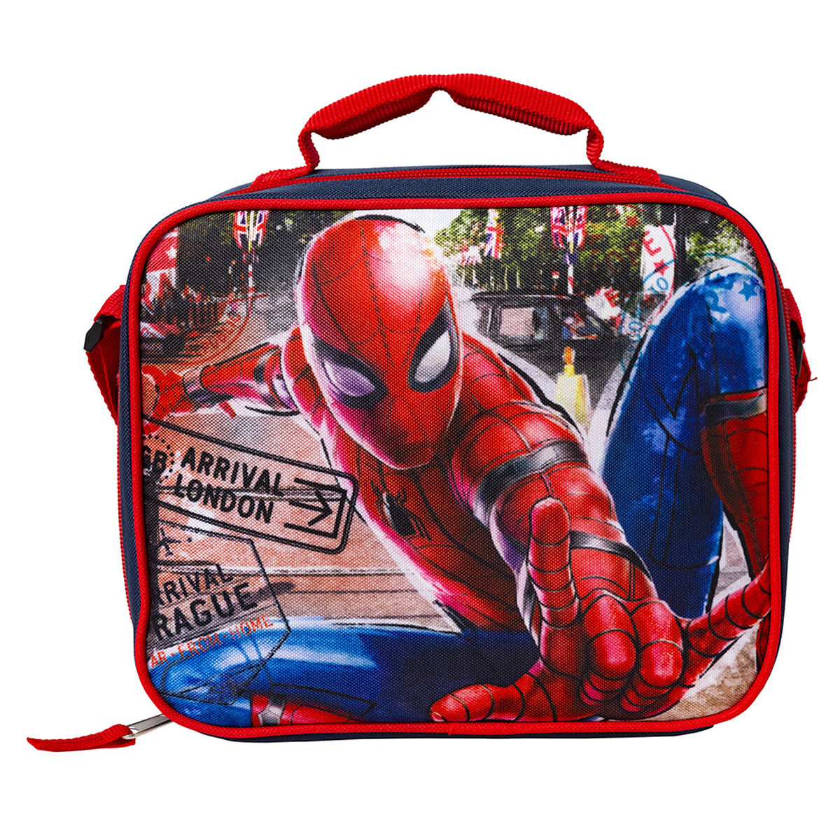 Lonchera Rectangular Spiderman Ffh