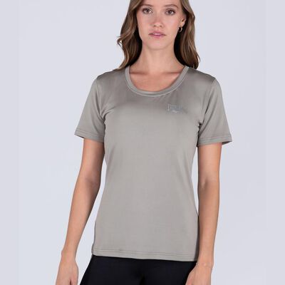 Polera Manga Corta Fitness Mujer Everlast