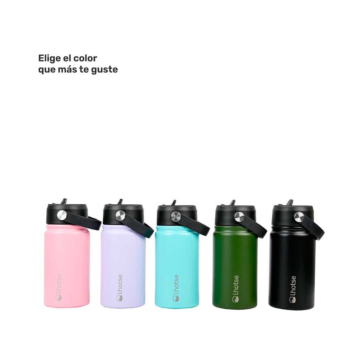 Botella Térmica Niño Insulada Hydro 360ml Rosado Lhotse