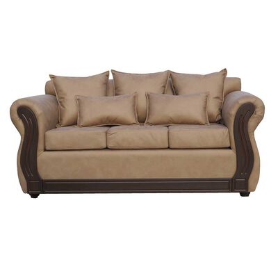Imagen 1 del producto Sofá Almore Atenea PU 3 Cuerpos Beige