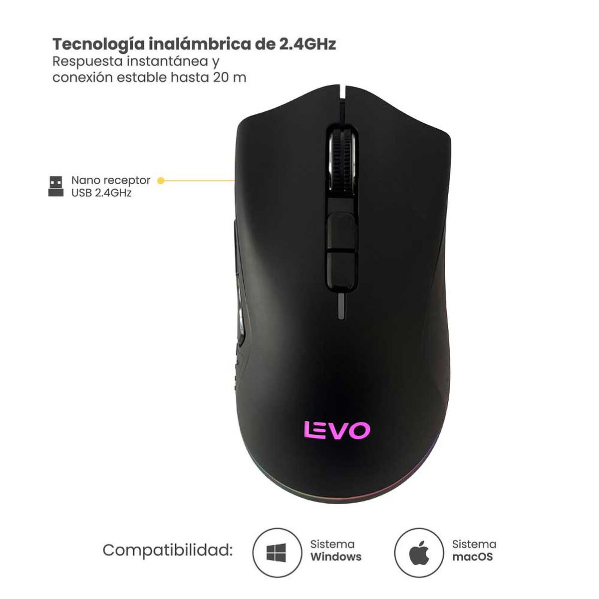 Mouse Gamer LEVO NovaStrike