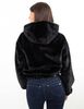 Chaqueta Crop Terciopelo Plush Mujer Fiorucci