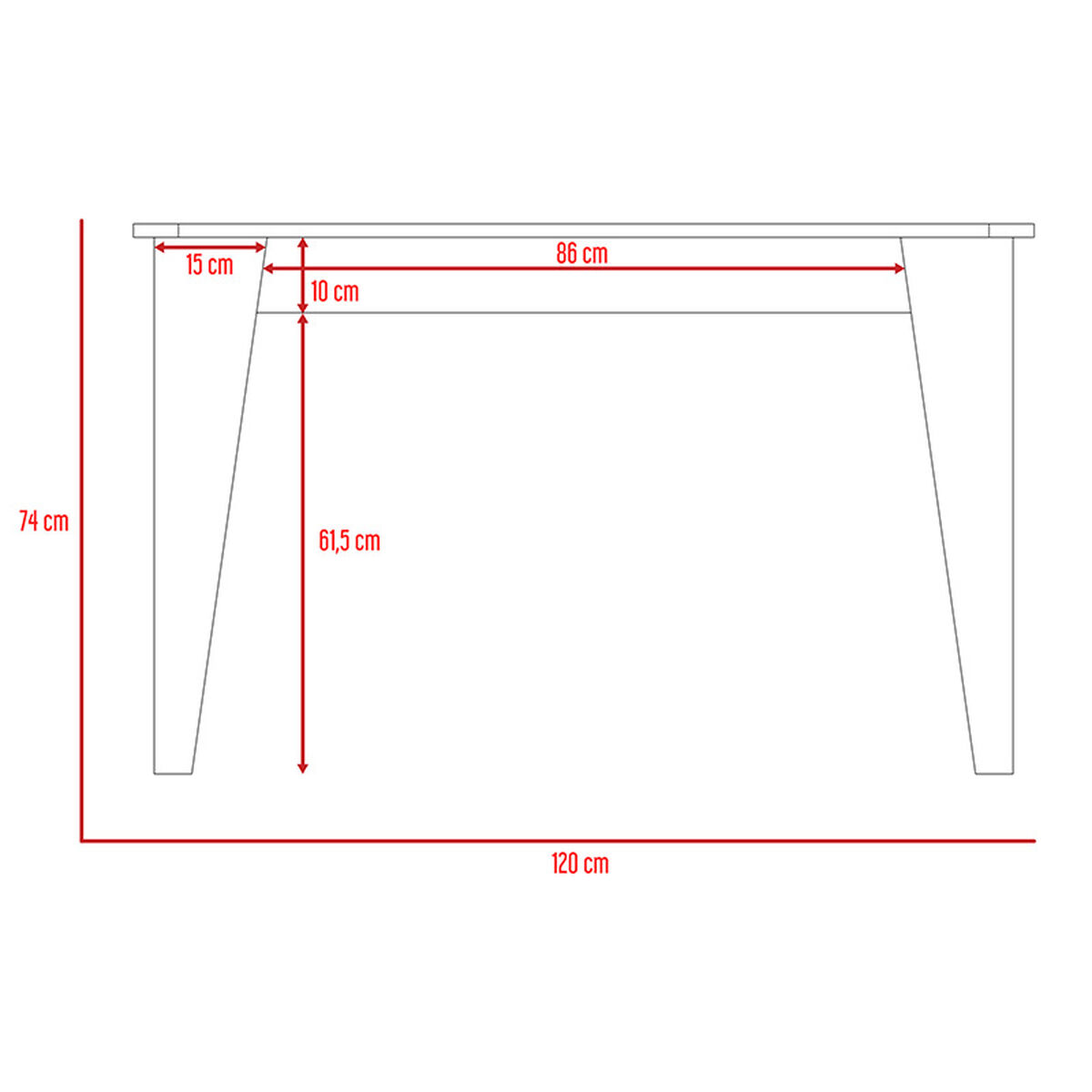 Mesa de Comedor TuHome Torino